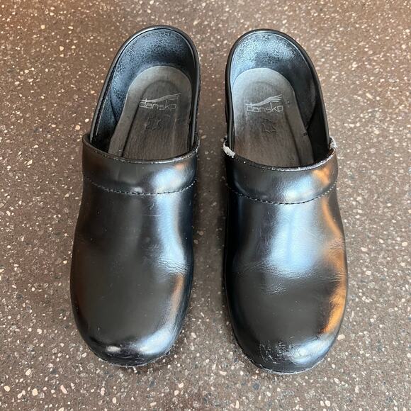 Dansko Professional Nurse Clog Work Shoes Black EUR 39 US 8.5-9 mule slide shoe - Picture 5 of 10